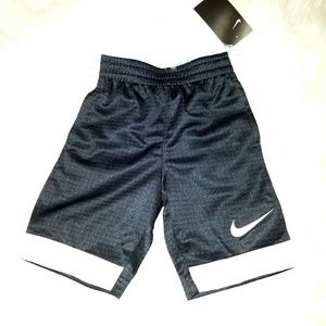 Nike Charcoal & White Dri Fit Shorts